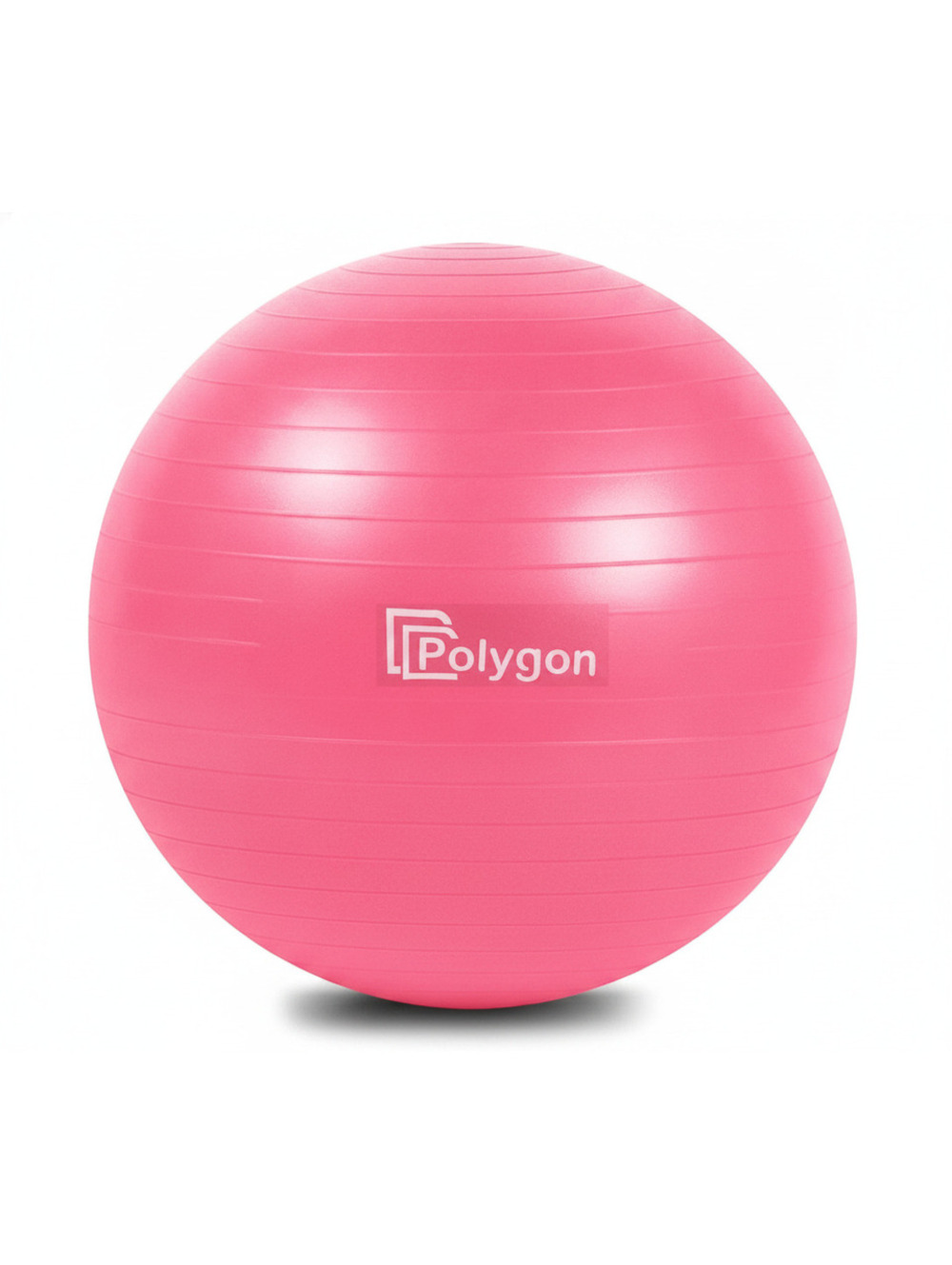 Yoga Ball PINK Polygon Anti-Burst Stability Yoga Ball Exercise Ball